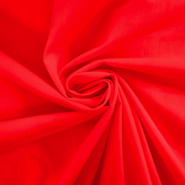 Plain Polycotton 45'' RED
